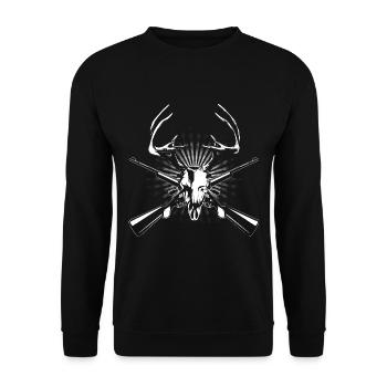 Armoiries de - Sweat-shirt Unisexe - noir - Devant - Alina (178cm) & Michal (187cm)