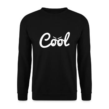 cool Cool - Unisex Pullover - Schwarz - Vorne - Alina (178cm) & Michal (187cm)