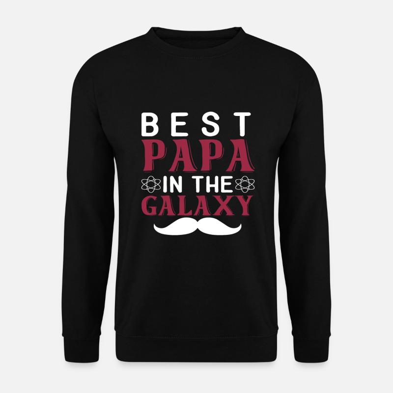 Best Dad in the Galaxy - Unisex Sweatshirt - black