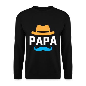 OPA - Unisex Pullover - Schwarz - Vorne - Alina (178cm) & Michal (187cm)
