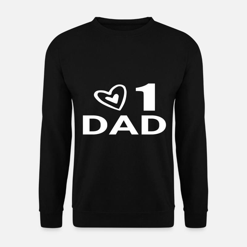 no1 papa du monde - Sweat-shirt Unisexe - noir