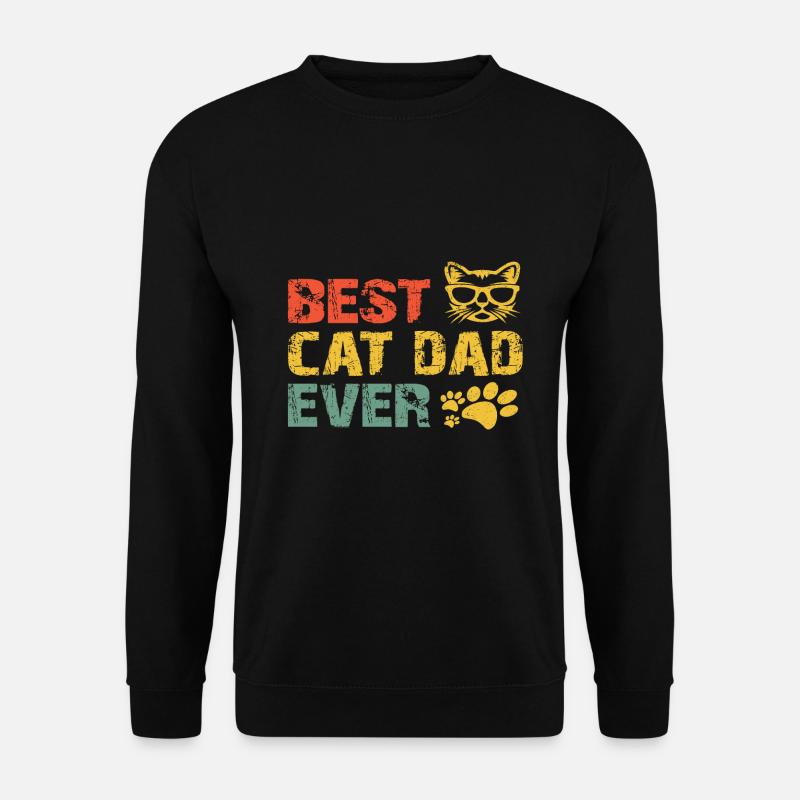 Le père de Cat - Sweat-shirt Unisexe - noir