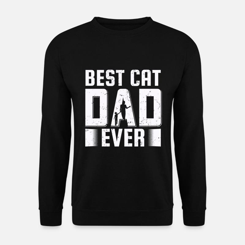 Le père de Cat - Sweat-shirt Unisexe - noir