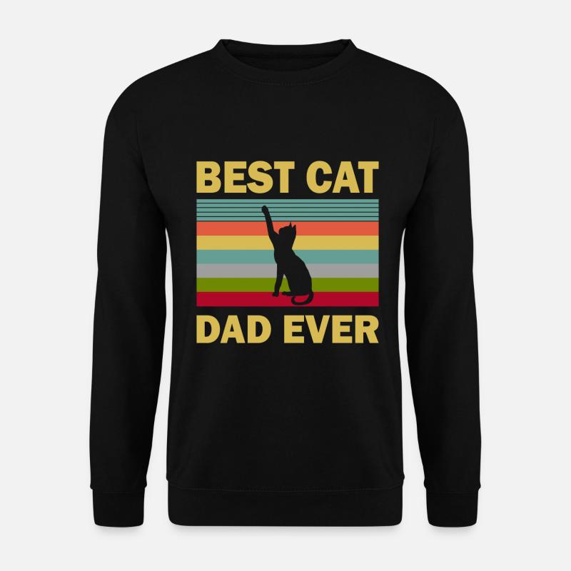 Cat's father - Unisex Sweatshirt - black