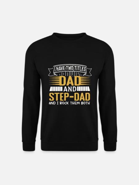 stepfather Papa - Unisex Sweatshirt - black