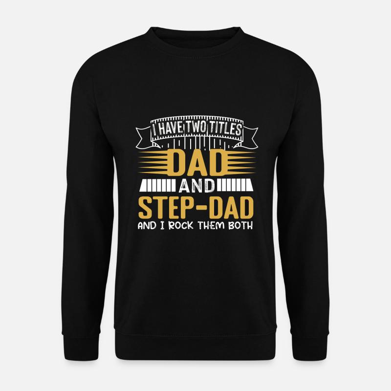Stiefvater Papa - Unisex Pullover - Schwarz