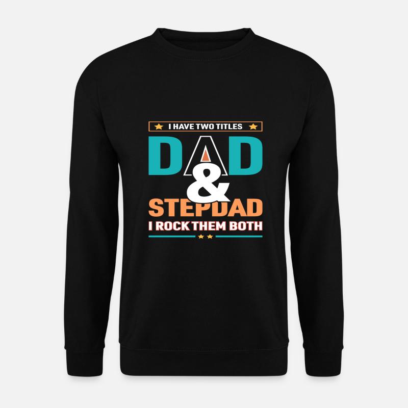 Stiefvater Papa - Unisex Pullover - Schwarz