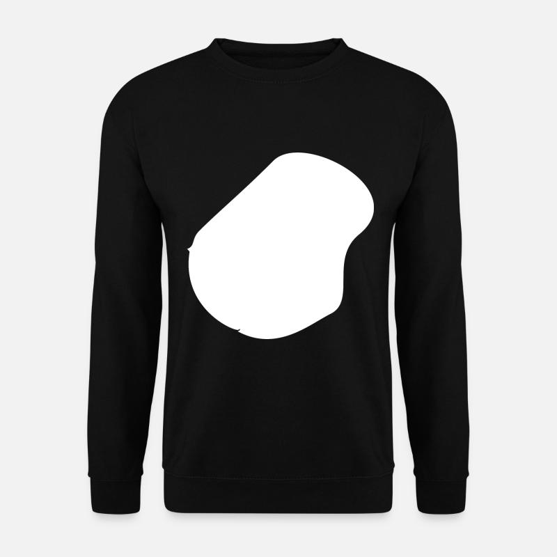 Nauru map flag - Unisex Sweatshirt - black