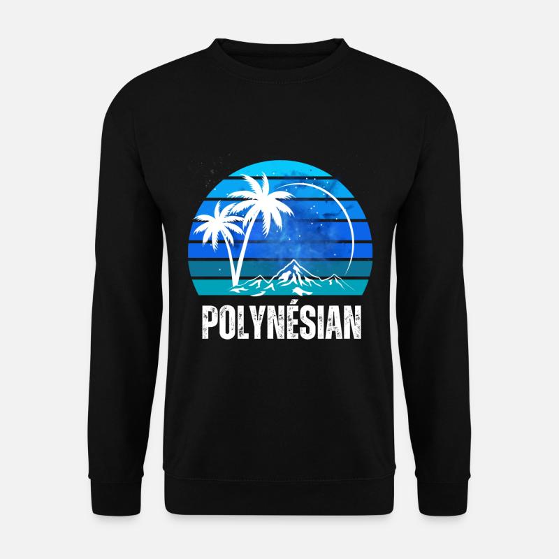 POLYNESISCHEN - Unisex Pullover - Schwarz