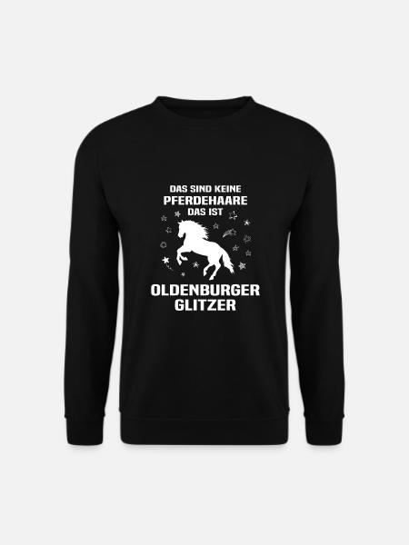 Oldenburger Glitzer - Unisex Pullover - Schwarz