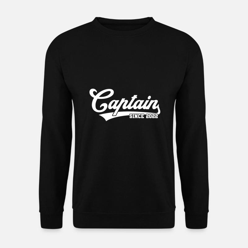 Capitaine depuis 2022 - Sweat-shirt Unisexe - noir