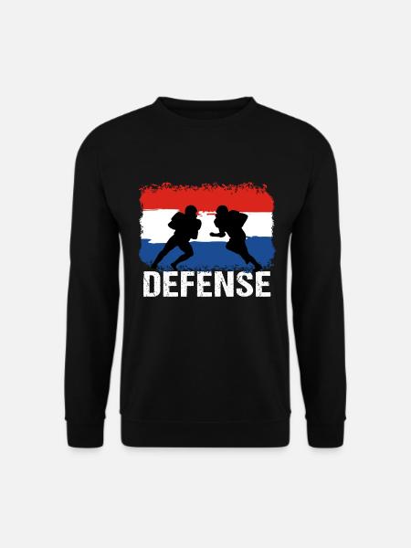 American Football Netherlands Defense - Unisex Sweatshirt - black