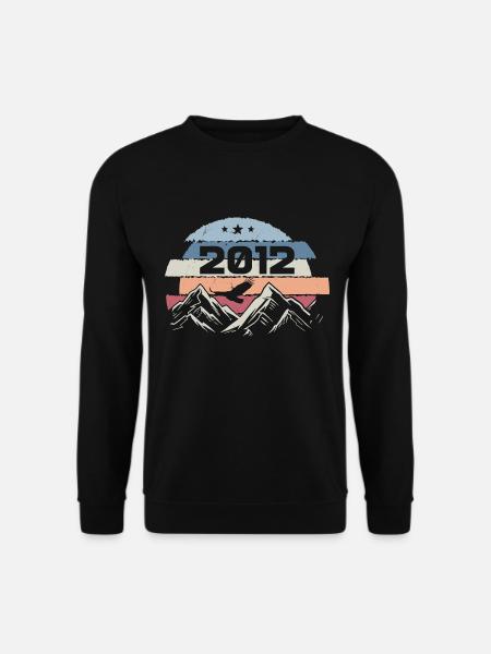 Original 2012 Jahrgang 2012 Geburtstag 2012 - Unisex Pullover - Schwarz