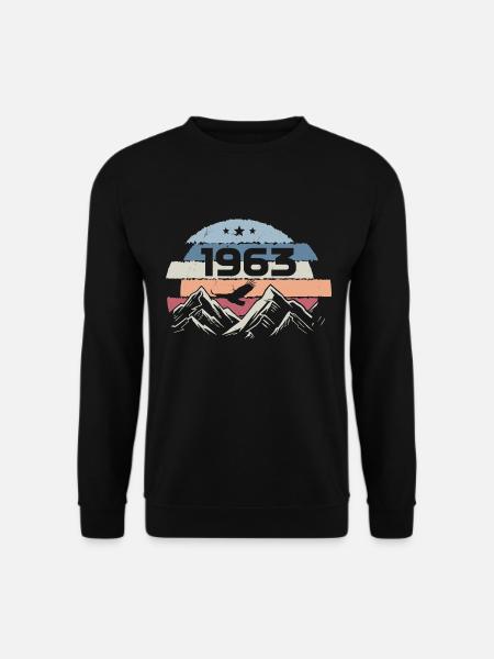Original 1963 Jahrgang 1963 Geburtstag 1963 - Unisex Pullover - Schwarz