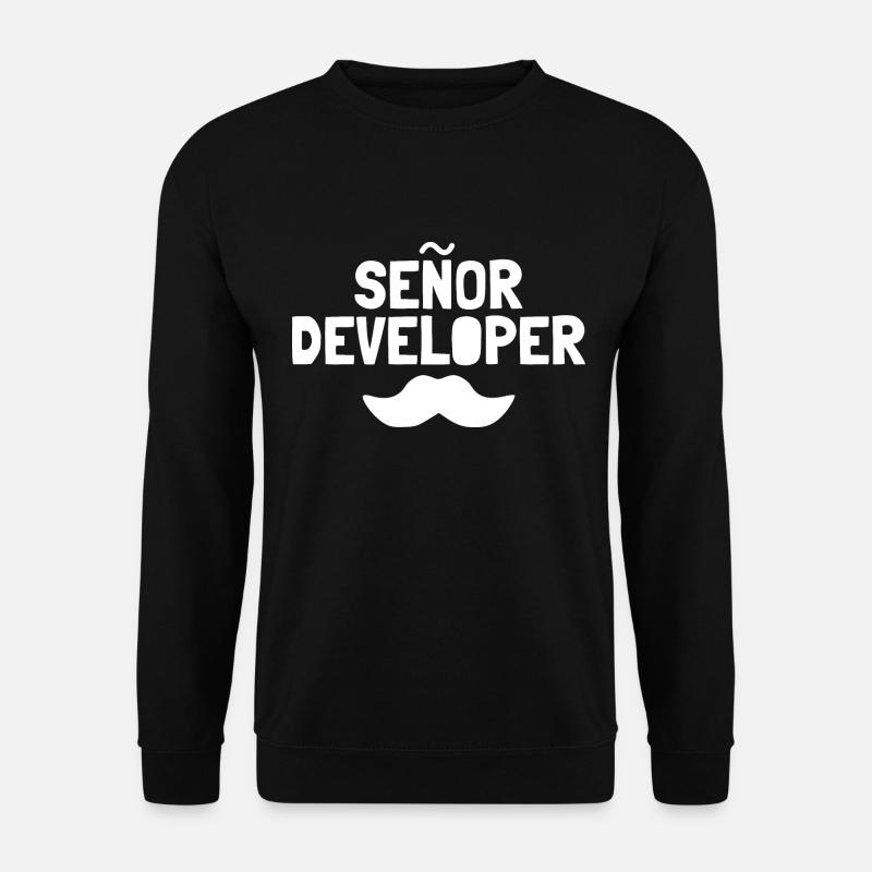 Développeur Senor - Sweat-shirt Unisexe - noir