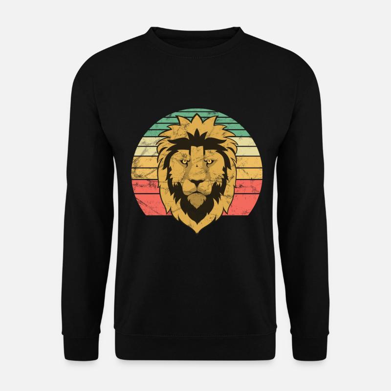 lion's head - Unisex Sweatshirt - black
