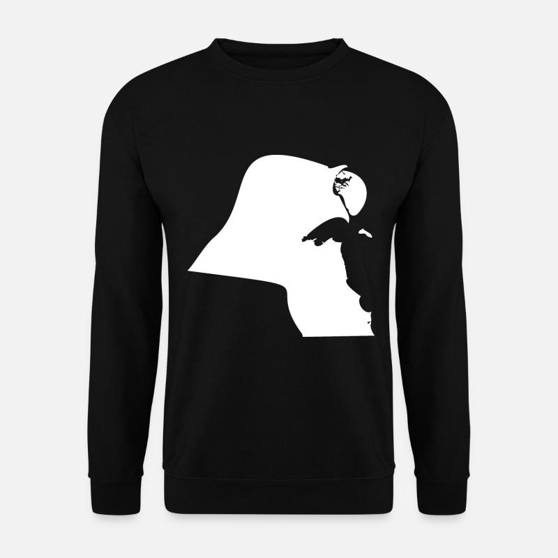 Kuwait map flag - Unisex Sweatshirt - black
