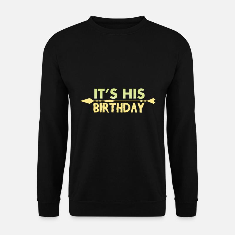 Shirt für Geburtstags Gruppen - Unisex Pullover - Schwarz