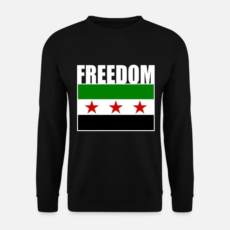 syrien - Unisex Pullover - Schwarz