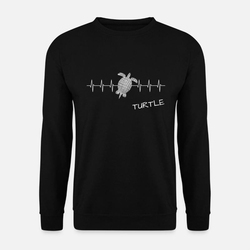 Turtle turtle - Unisex Pullover - Schwarz