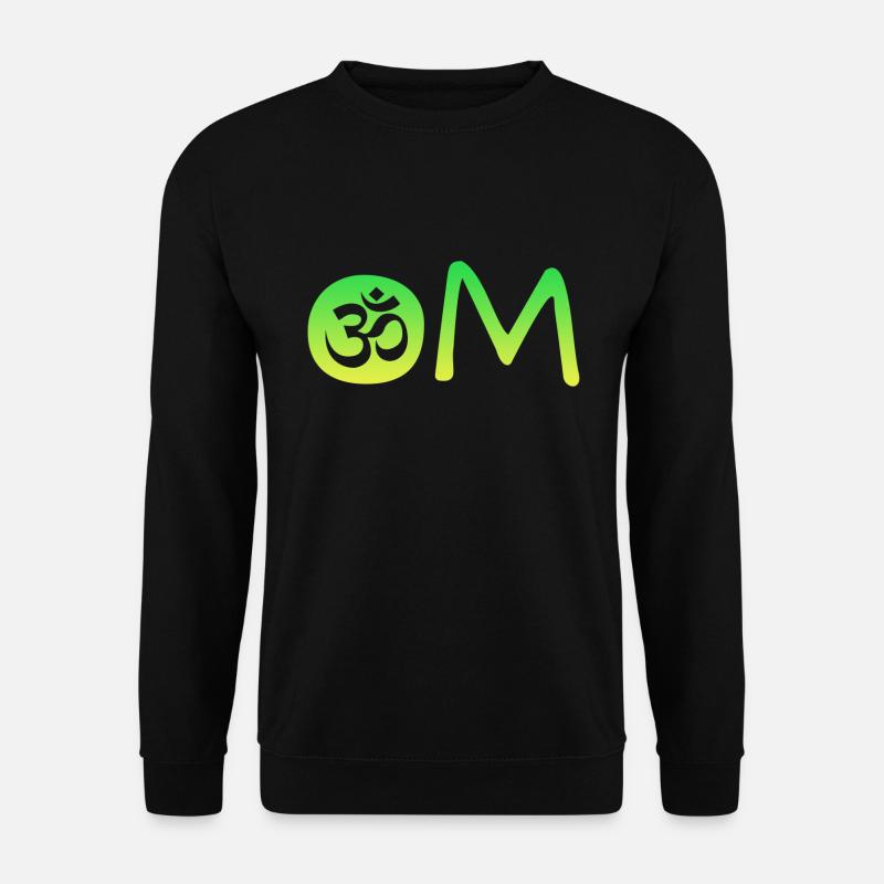 Om Yoga - Unisex Pullover - Schwarz