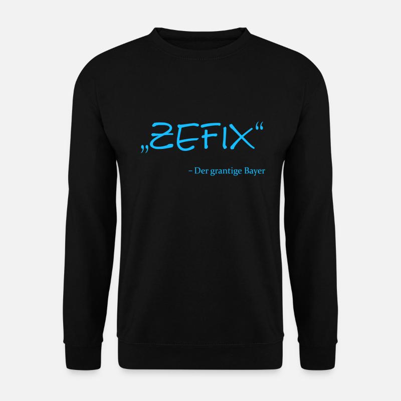 Zefix - Unisex Pullover - Schwarz