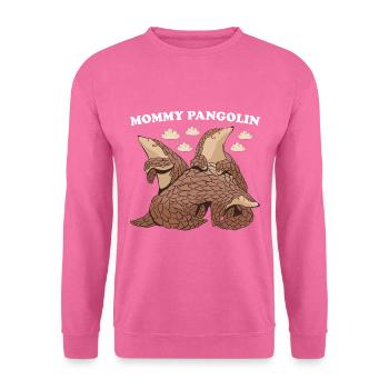 Mommy Pangolin - Unisex Sweatshirt - pink - Front