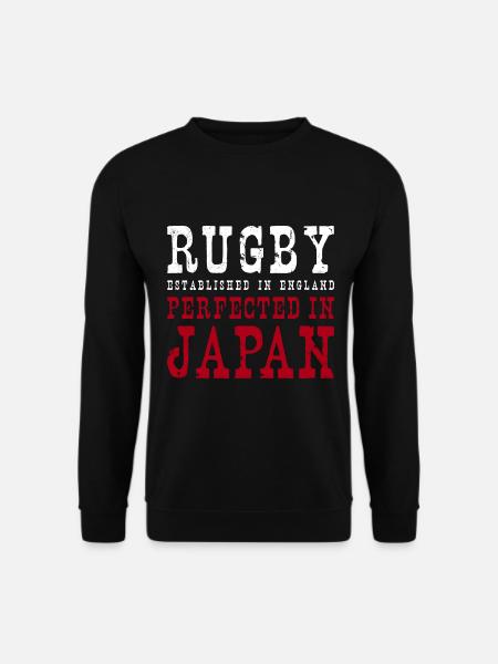 Rugby Perfected In Japan Rugby - Unisex Pullover - Schwarz