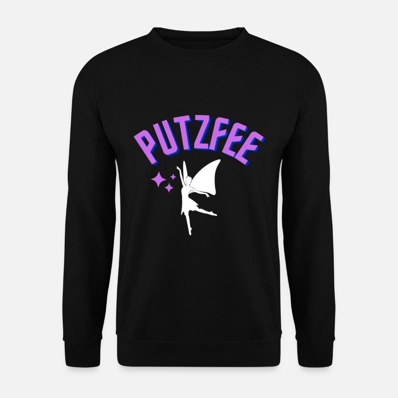 Putzfee - Unisex Pullover - Schwarz