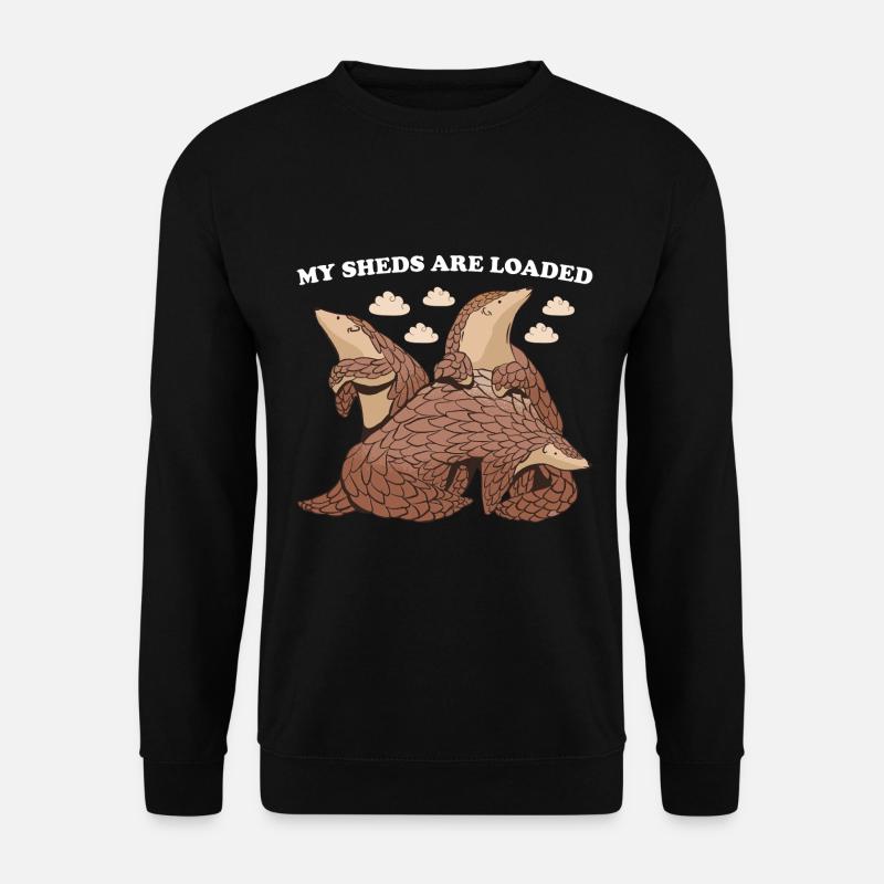 My Sheds Are Loaded Pangolin - Unisex Pullover - Schwarz