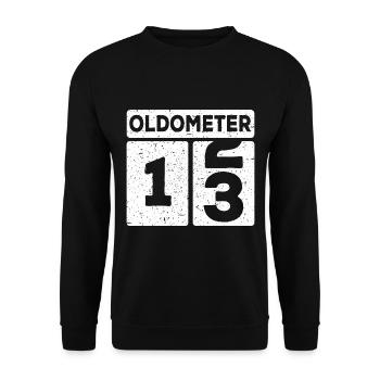 13ter Geburtstag 13 Jahre Lustiges 13 Geburtstag - Unisex Pullover - Schwarz - Vorne - Alina (178cm) & Michal (187cm)