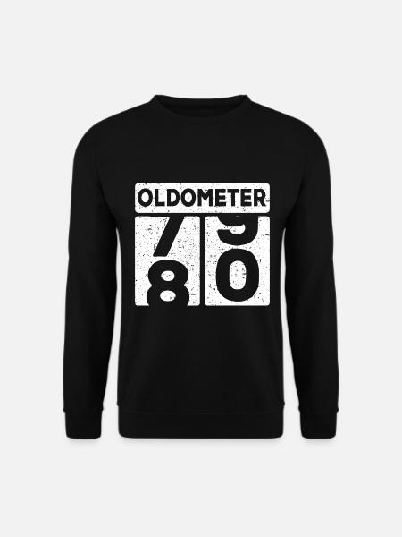 80-årsdag 80 år Morsom 80-årsdag - Genser unisex - svart