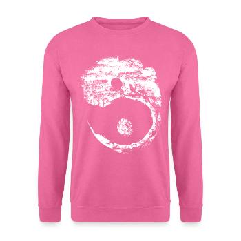 Yin Yang Symbol Bonsai Spirituality - Unisex Sweatshirt - pink - Front