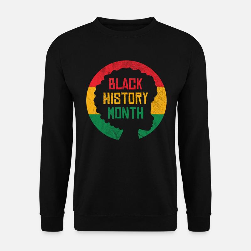 Black History Month - Unisex Pullover - Schwarz