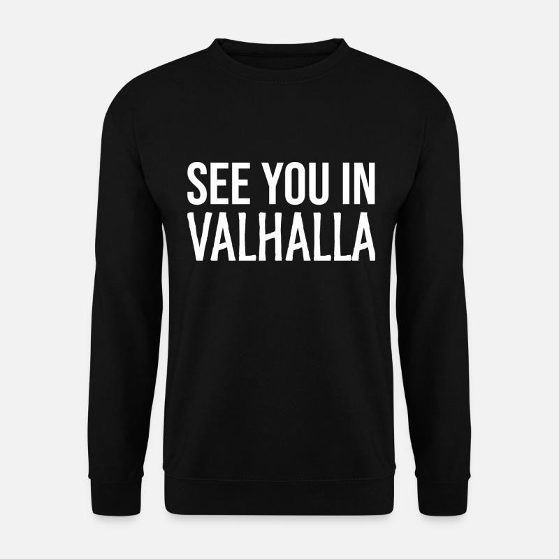 rendez-vous à Walhalla - Sweat-shirt Unisexe - noir