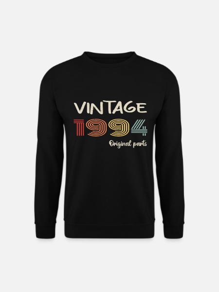 Original 1994 Vintage | Geburtstagsgeschenk 1994 - Unisex Pullover - Schwarz