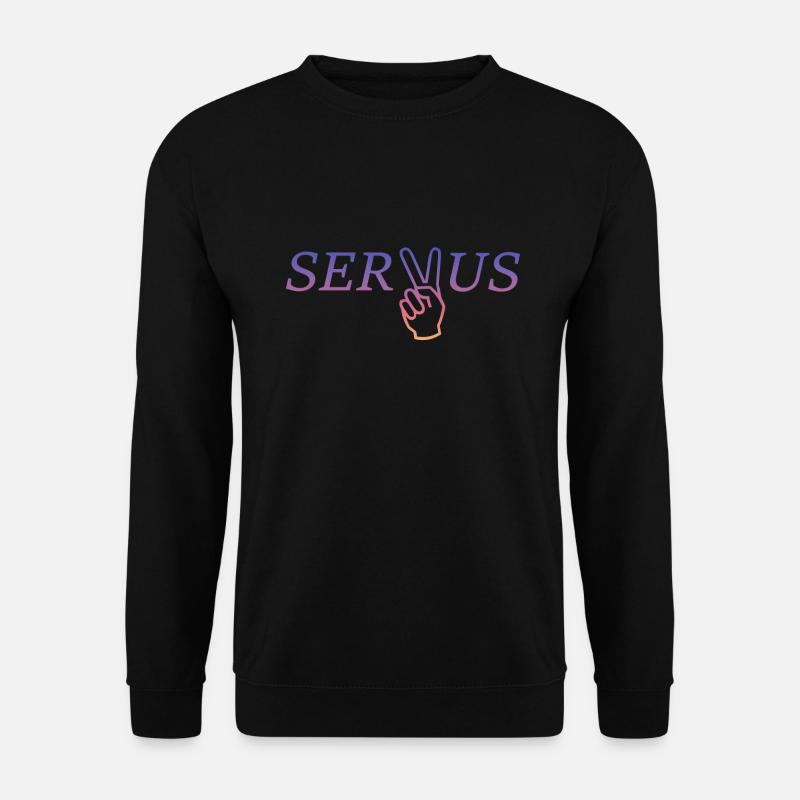 Servus - Unisex Pullover - Schwarz