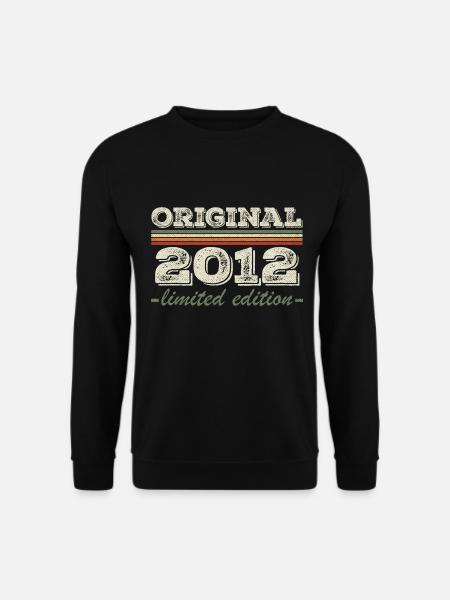 Legende seit 2012 Geboren 2012 Geburtstag 2012 - Unisex Pullover - Schwarz