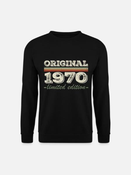 Légende depuis 1970 Né en 1970 Anniversaire 1970 - Sweat-shirt Unisexe - noir
