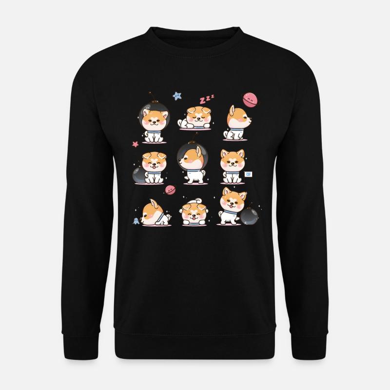 Shiba Inu - Unisex Pullover - Schwarz