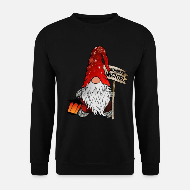 Komiker Wichtel - Unisex Pullover - Schwarz