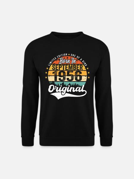September 1956 Jubilee 1956 September - Unisex Sweatshirt - black