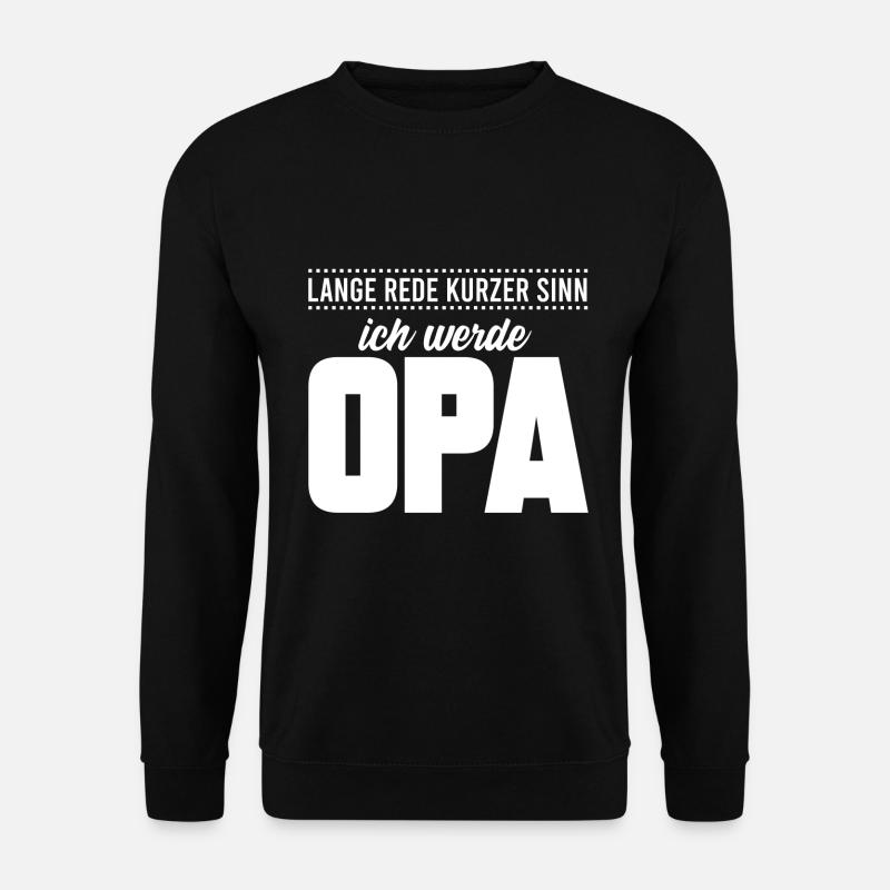 OPA, GESCHENK - Unisex Pullover - Schwarz