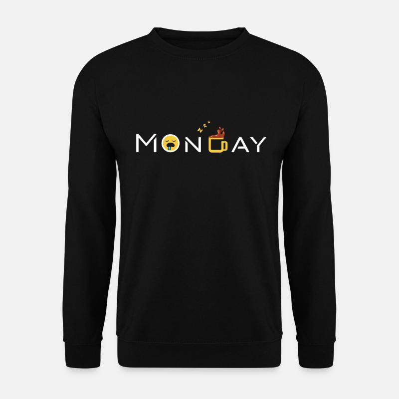 Monday - Unisex Sweatshirt - black