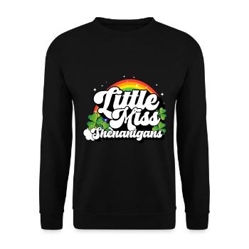 Petites manigances de la Saint-Patrick Femme - Sweat-shirt Unisexe - noir - Devant - Alina (178cm) & Michal (187cm)