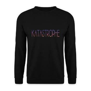 Katastrophe - Unisex Pullover - Schwarz - Vorne - Alina (178cm) & Michal (187cm)