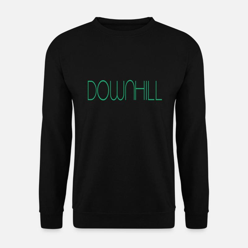 downhill - Unisex Pullover - Schwarz