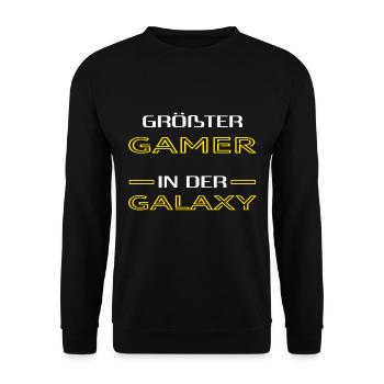Gaming Gaming Gaming Gaming - Unisex Pullover - Schwarz - Vorne - Alina (178cm) & Michal (187cm)