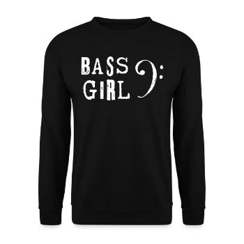 Fille basse - Sweat-shirt Unisexe - noir - Devant - Alina (178cm) & Michal (187cm)