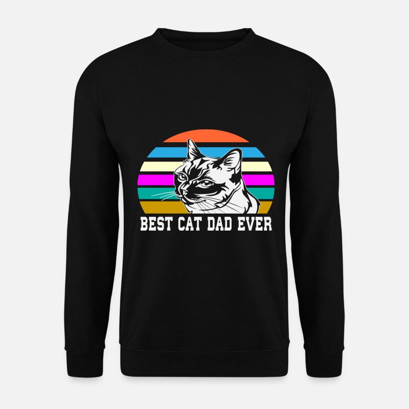 Cat's father - Unisex Sweatshirt - black